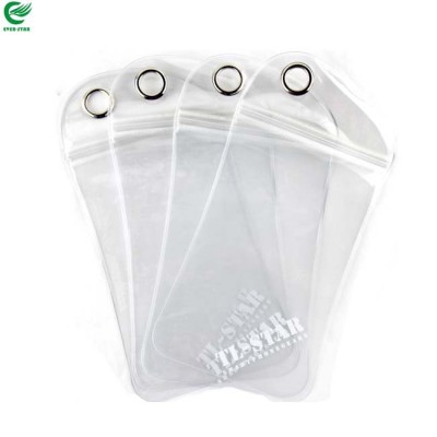 Hot sale custom top quality pvc transparent ziplock packaging bag