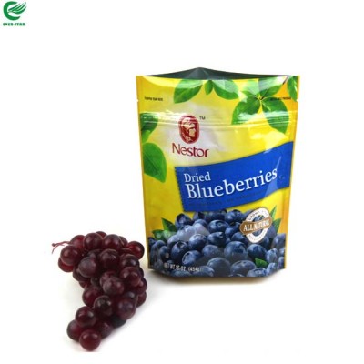 Hot Sale High Quality custom food grade stand up zipper bag for fruit