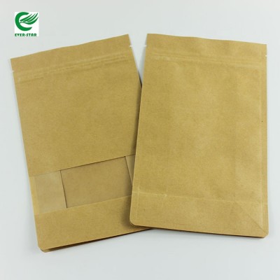 Factory Price Custom Plastic Laminated Stand Up Paper Bag Food