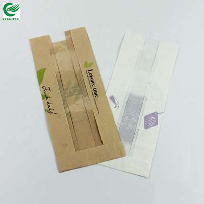 Wholesale Cheap Printed Plastic Coated Kraft Paper Bag For Food