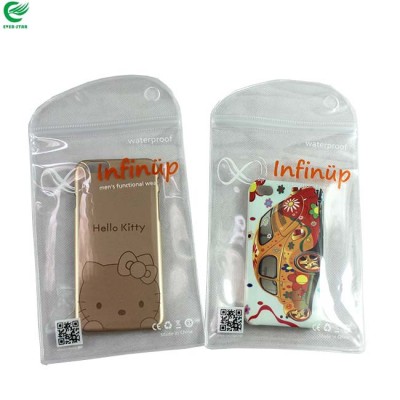 Hot selling new style custom eva phone case plastic zipper bag