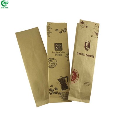 New style high quality custom heat seal kraft paper food bag