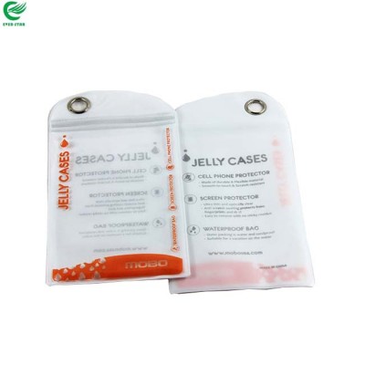 Hot selling new style pvc cell phone case packaging ziplock bag